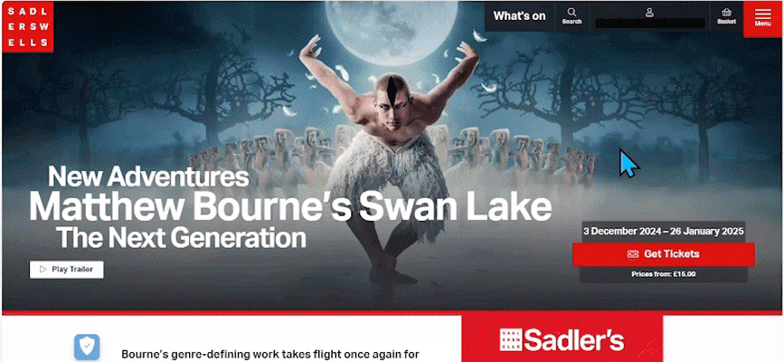 Barclays Dance Pass - How to Book Barclays Dance Pass Tickets Online - choose a show