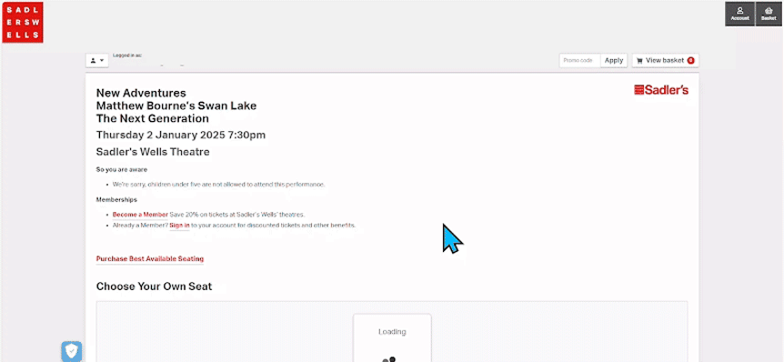Barclays Dance Pass - How to Book Barclays Dance Pass Tickets Online - seat-map