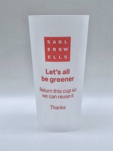Sadler's Wells returnable cup