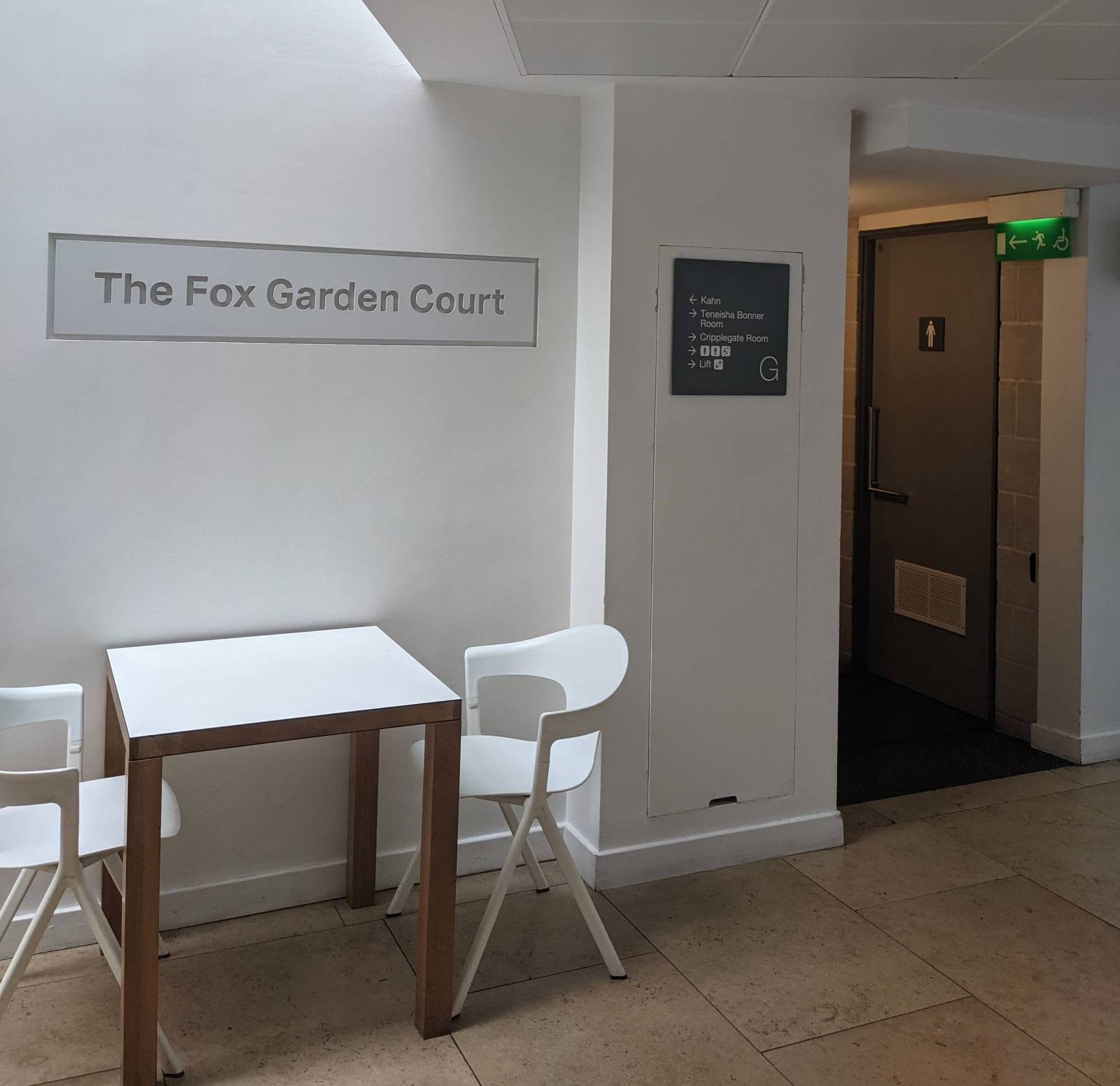 Lilian Baylis visual guide (toilets)