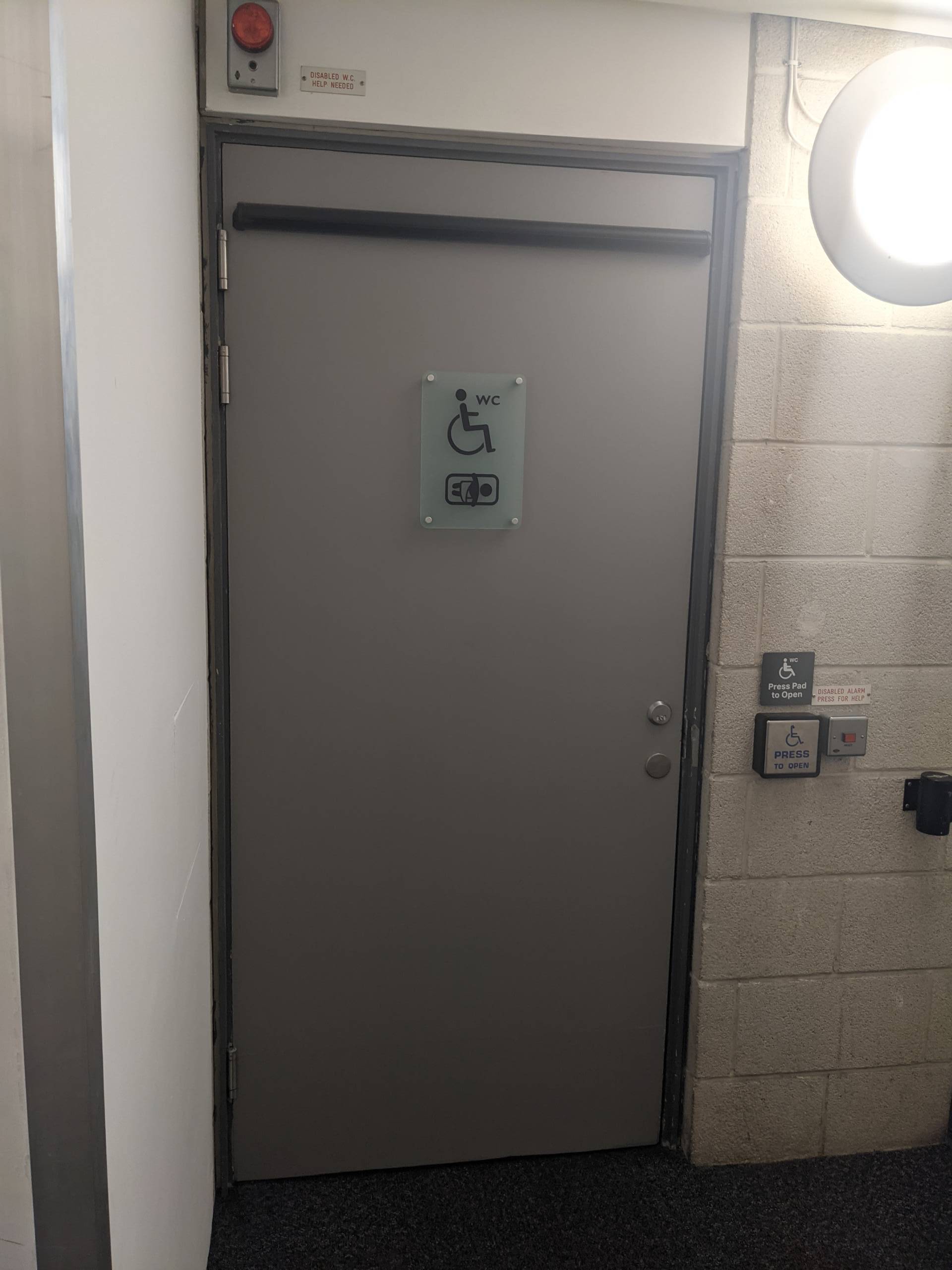 Lilian Baylis visual guide (toilets)