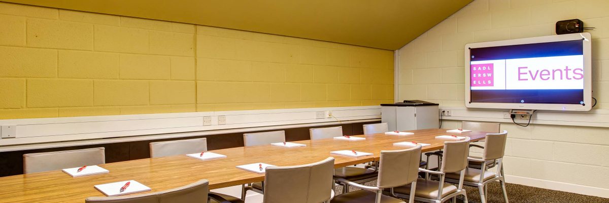 A meeting room at Sadler's Wells
